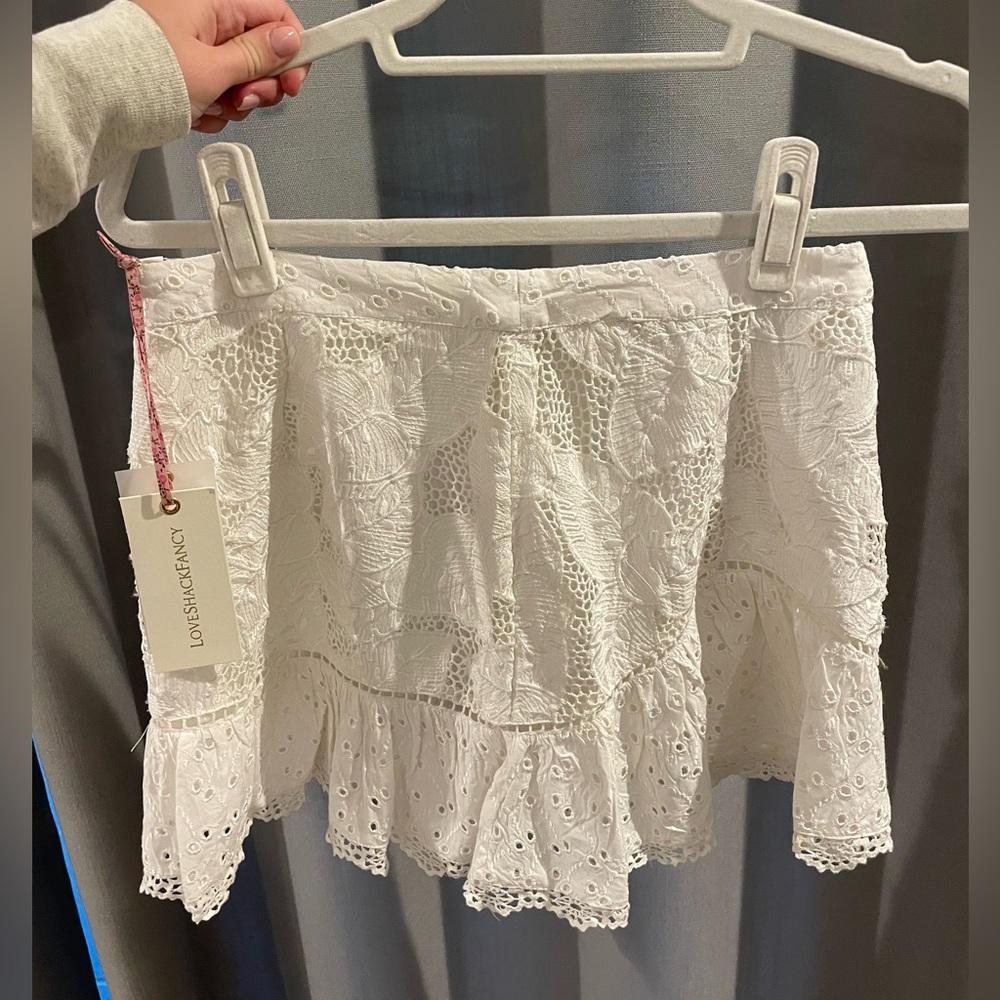 NWT Love Shack Fancy Skirt